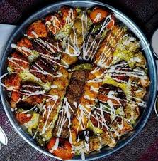 Special Rice BBQ Platter